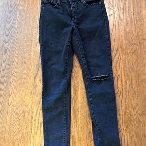 Banana Republic Dark Blue high rise Skinny Jeans
